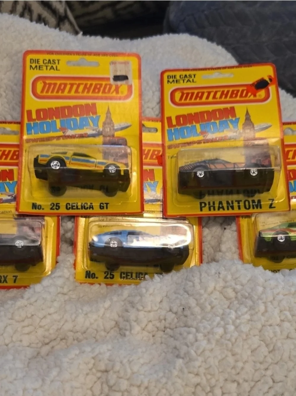Matchbox London Holiday Die-Cast Toy Cars Mint From 1983
